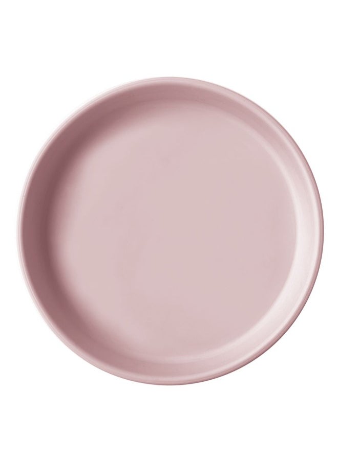 Basics Plate  Pinky Pink