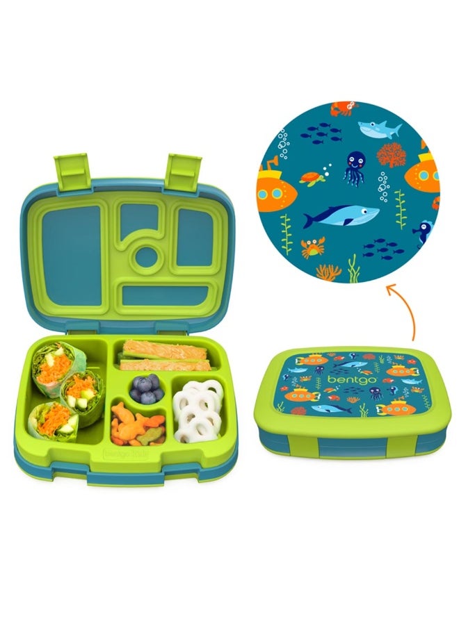 Kids Prints Lunchbox  Submarines