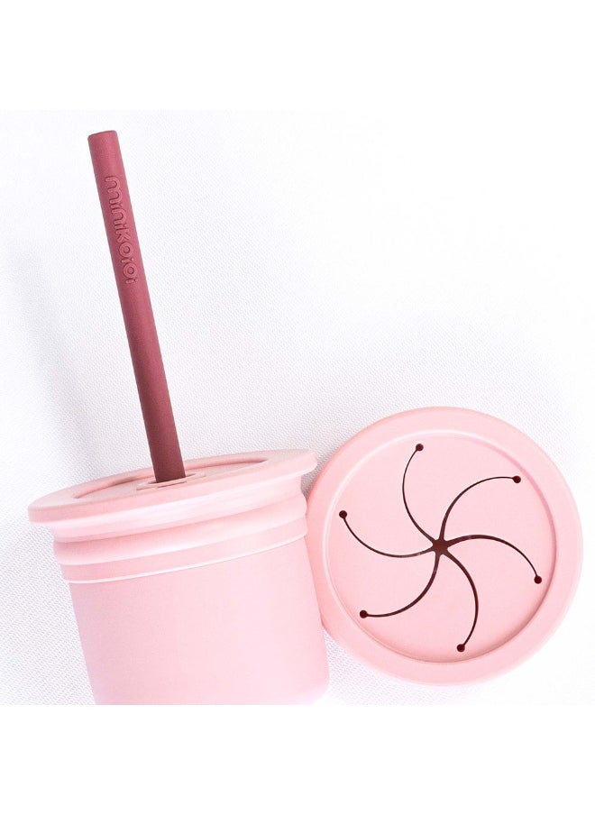 Sip And Snack  Pinky Pink/Powder Grey