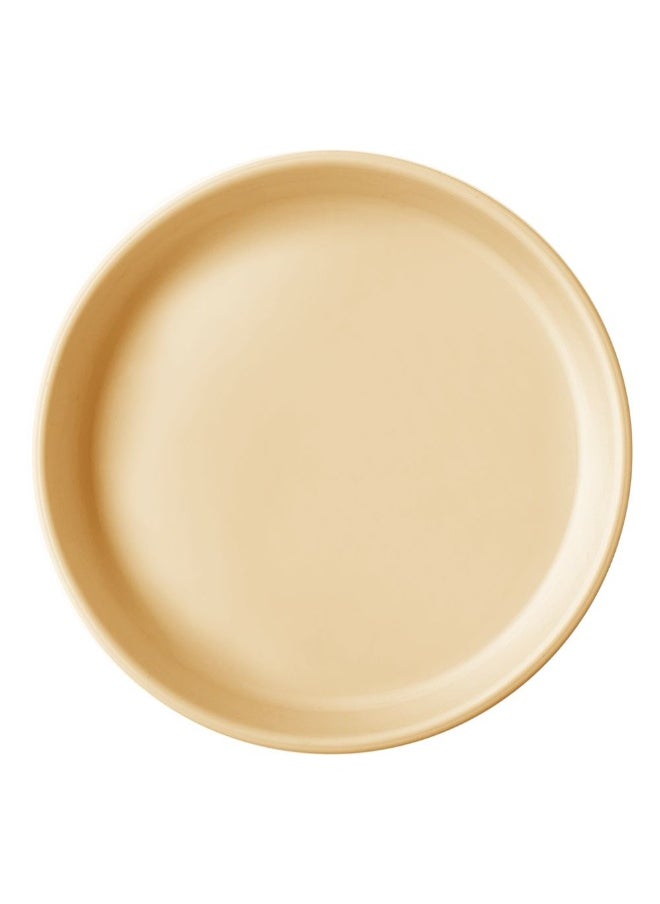 Basics Plate  Mellow Yellow