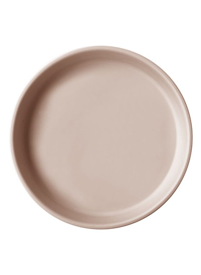 Basics Plate  Bubble Beige