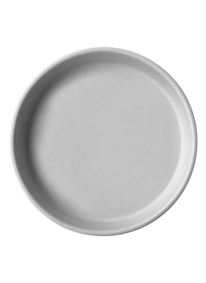 Basics Plate  Powder Grey