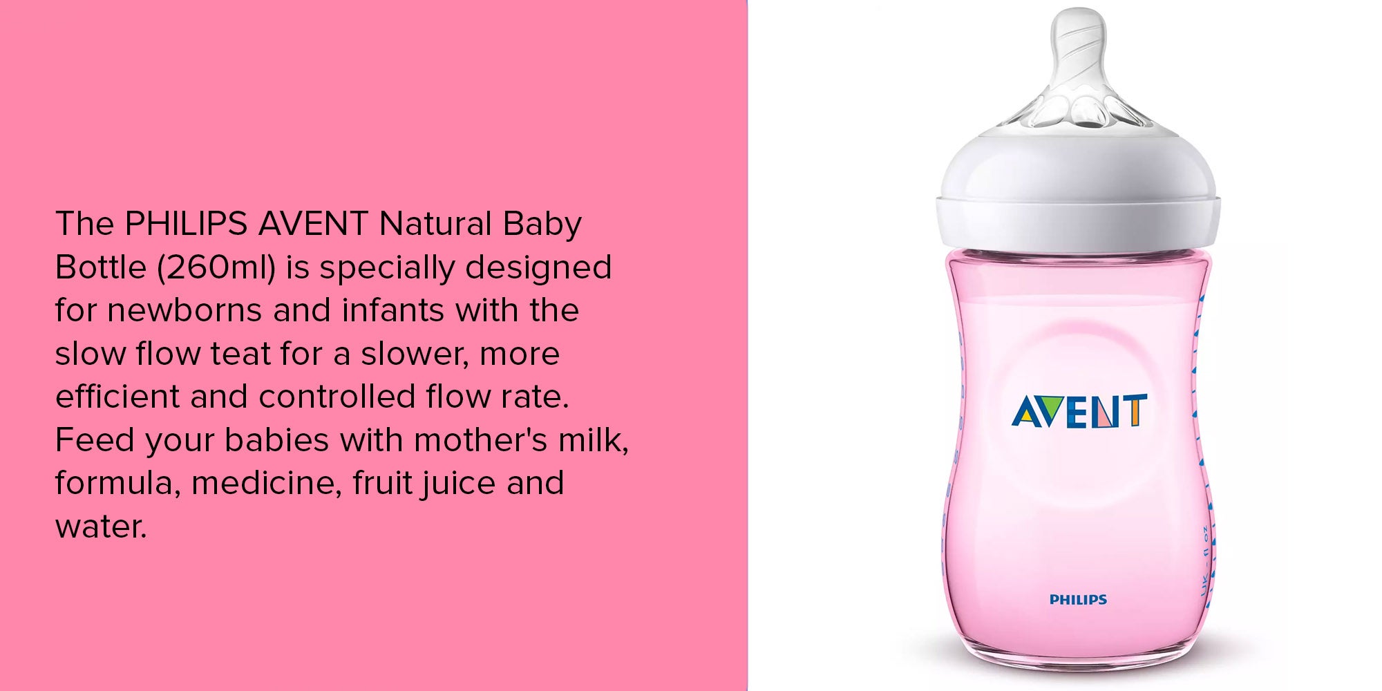 Natural Baby Bottle 260ml