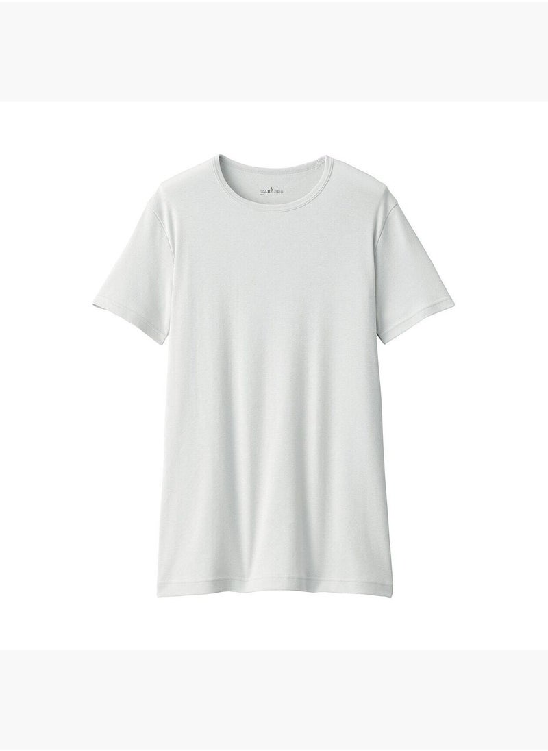 Moisture Wicking Cotton Crew Neck Short Sleeve T-Shirt