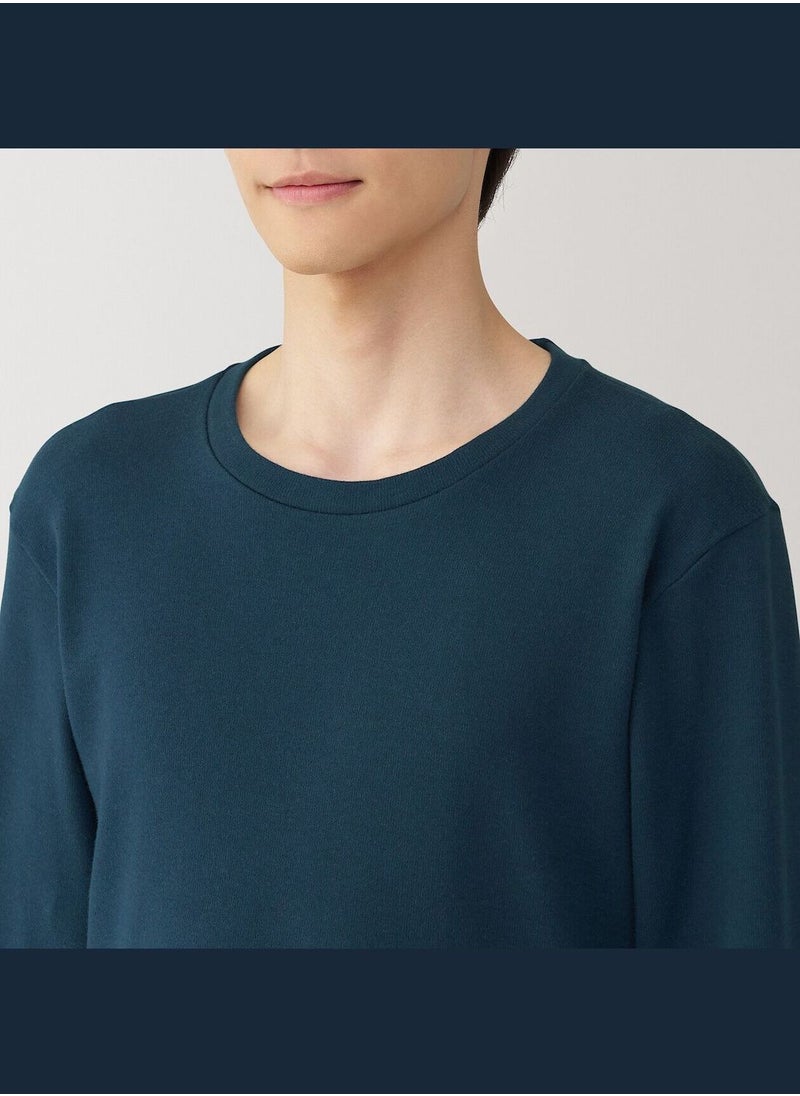 Warm Cotton and Wool Long Sleeve T-Shirt