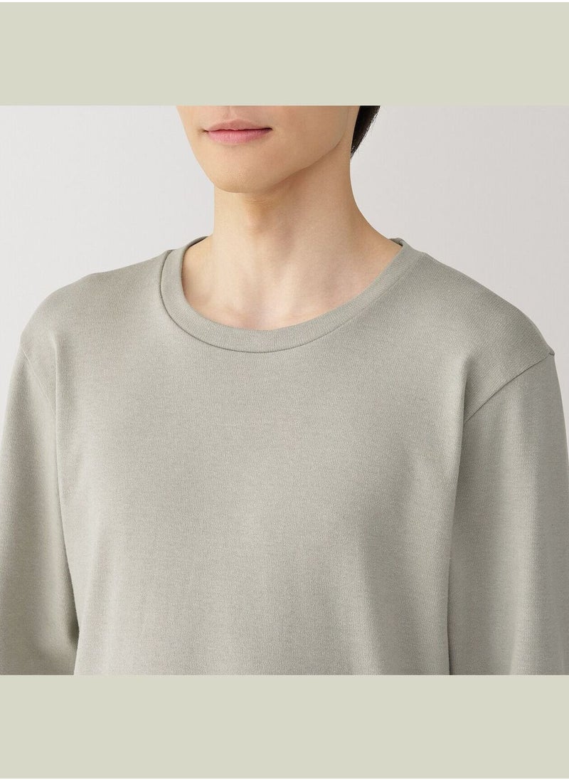 Warm Cotton and Wool Long Sleeve T-Shirt