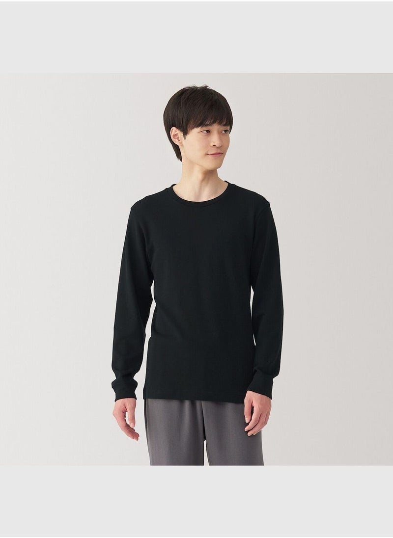 Warm Cotton and Wool Long Sleeve T-Shirt