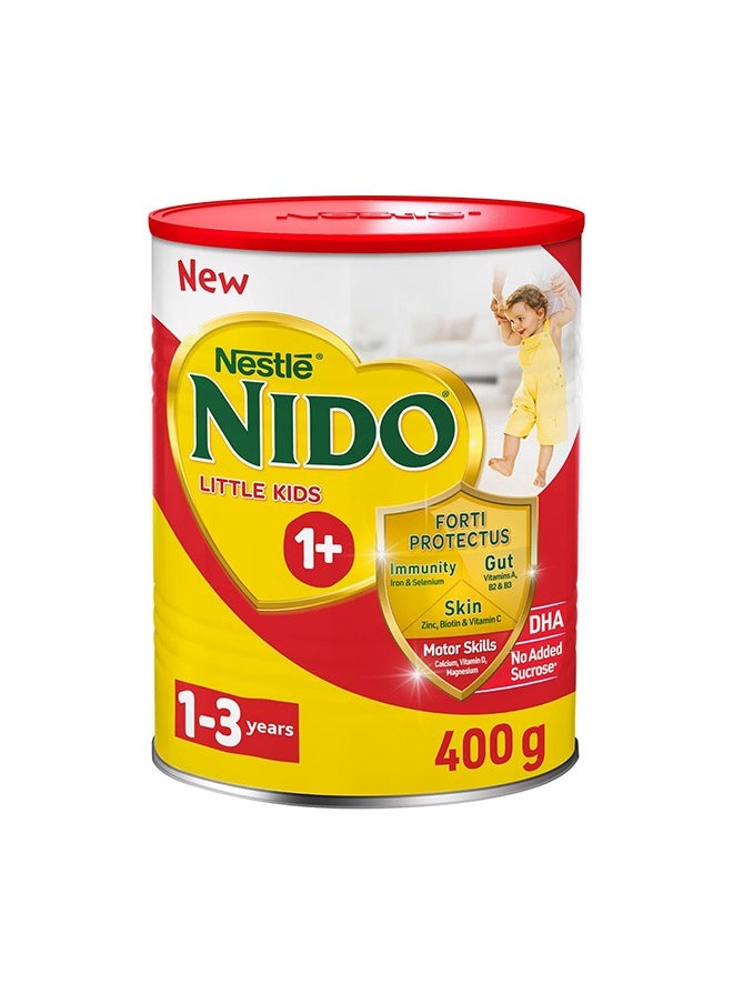 Nestle Nido Little Kids 1+ Formula: For Ages 1-3 Years, 400g