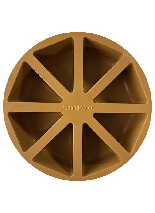 Slices Cake Silicone Mold  Woody Brown