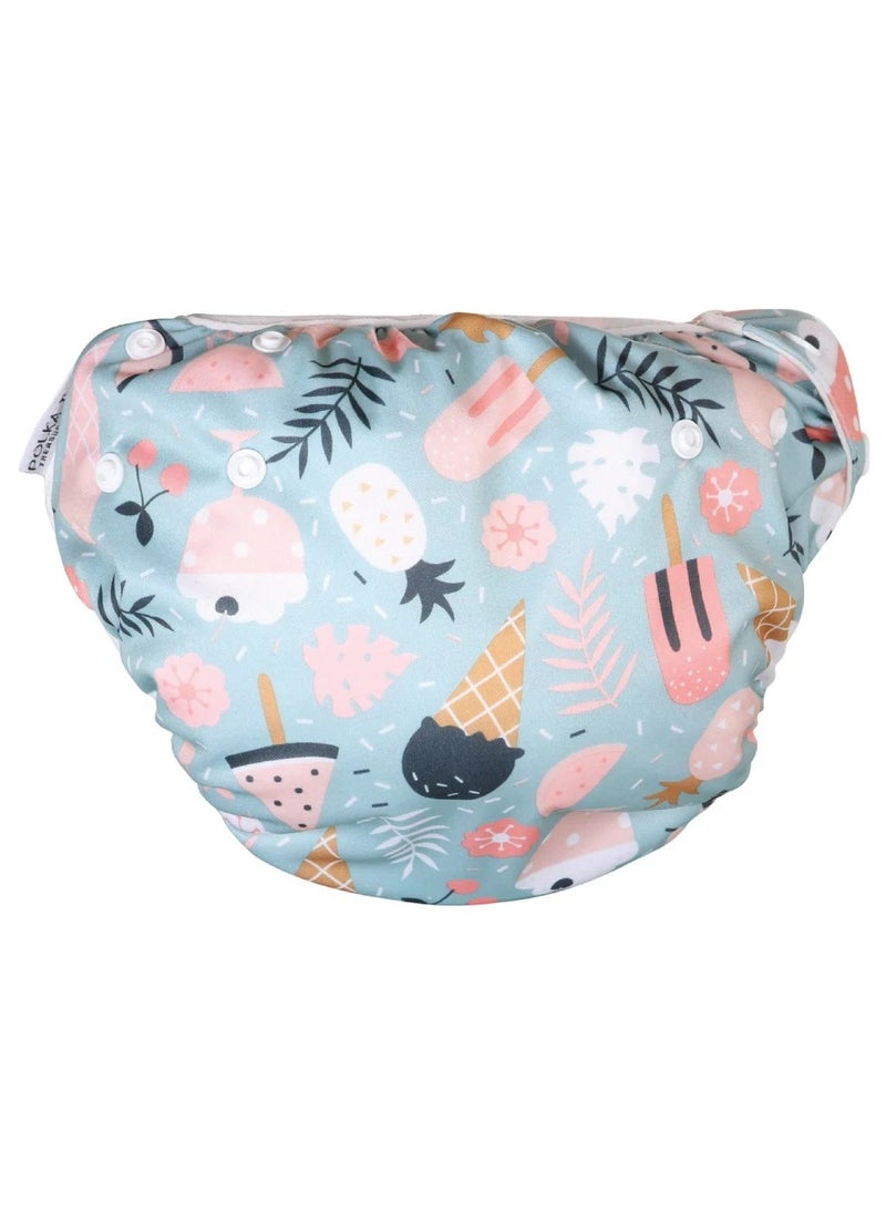 Polka Tots Reusable Swim Diaper - Candy