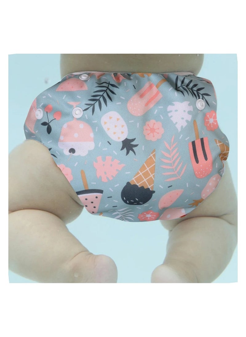 Polka Tots Reusable Swim Diaper - Candy