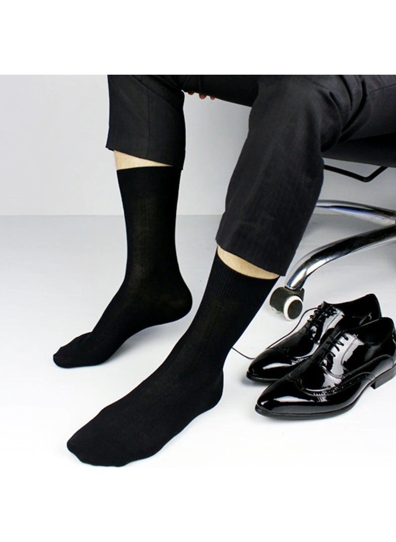 10 Pairs Men's Multicolored Cotton Socks