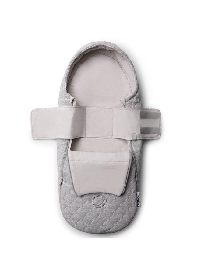 Newborn Inlay Light  Grey Melange