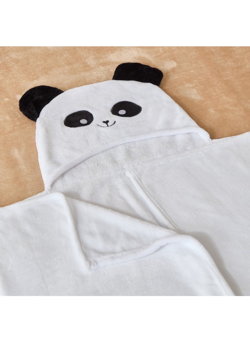 Playland Panda Flannel Blanket 127 x 152 cm