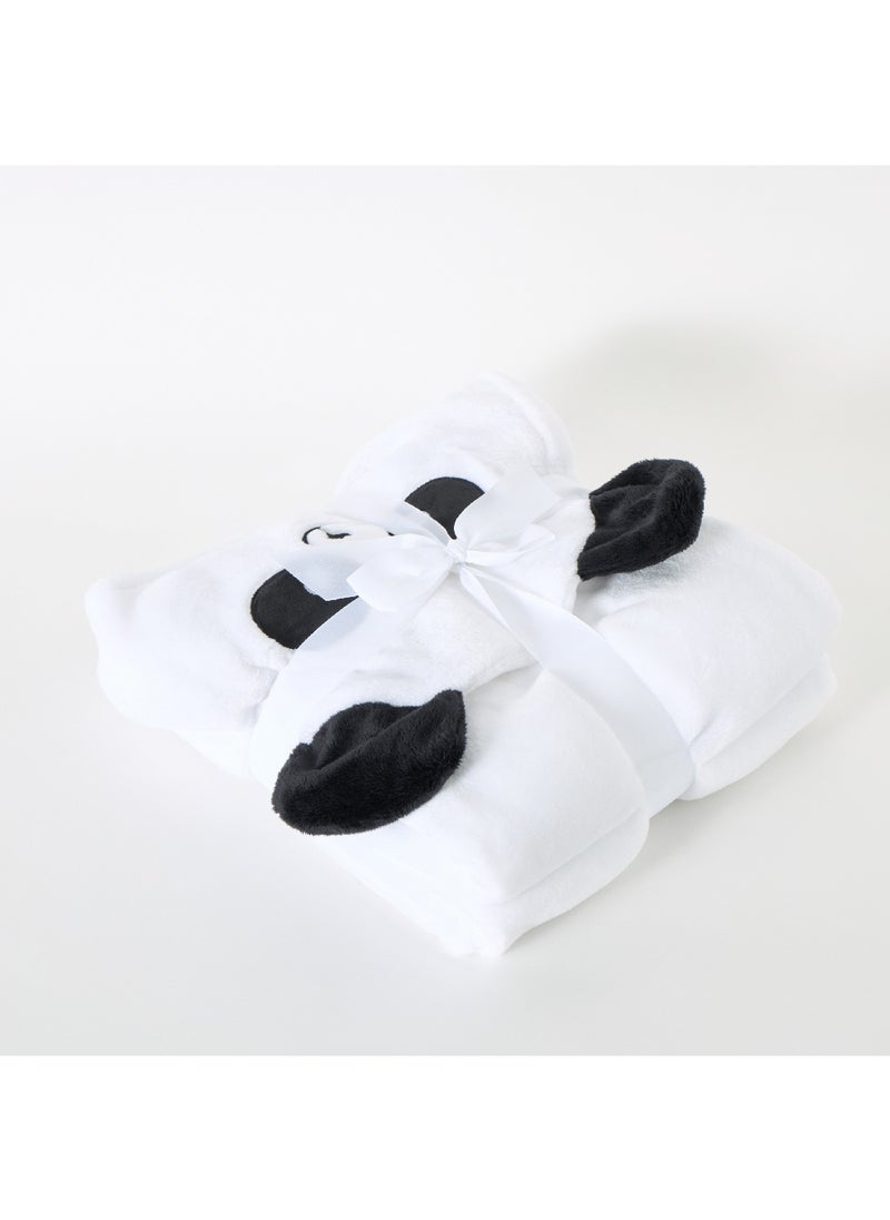 Playland Panda Flannel Blanket 127 x 152 cm