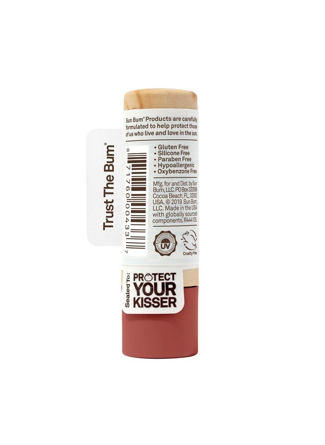 Sun Bum Tinted Lip Balm Nude Beach | SPF 15 | UVA / UVB Broad Spectrum Protection | Sensitive Skin Safe | Hypoallergenic, Paraben Free | Ozybenzone Free | 0.15 Oz