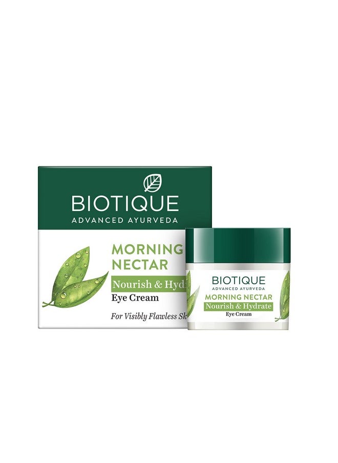 Biotique Bio Morning Nectar Flawless Lightening Eye Cream SPF 30 UVA/UVB Suns.