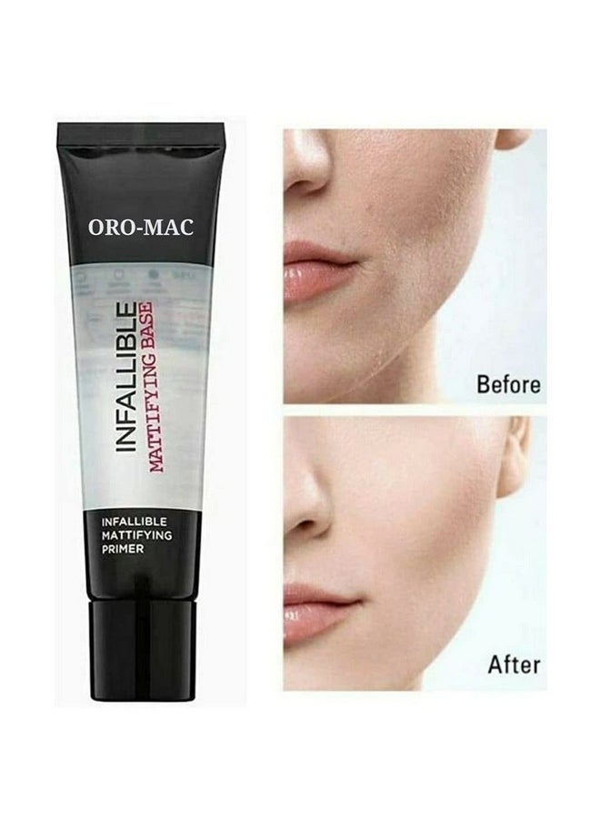 OROMAC Infallible Mattifying Face Gel Primer (35 ml)