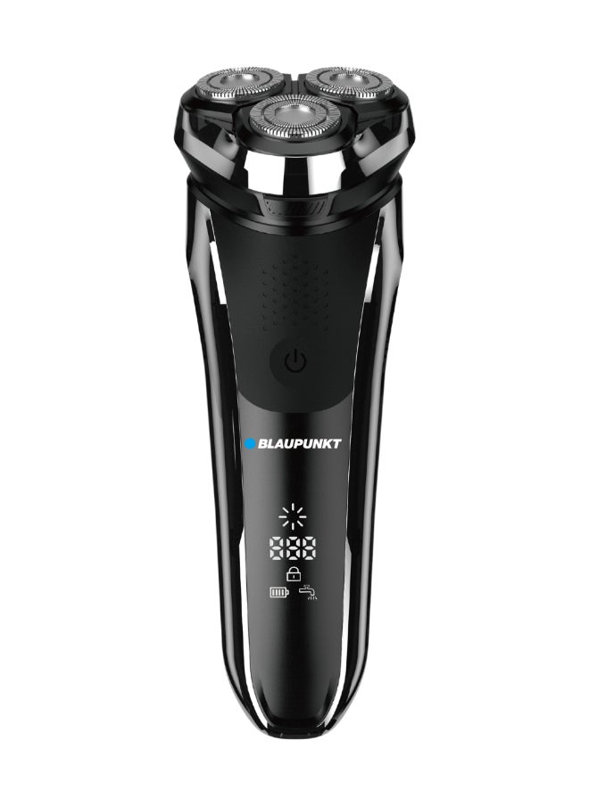 Blaupunkt Shaver For Men, Pop-Up Trimmer, Usb-C Charging Slot, Lcd Display, Lithium Battery, Svm422