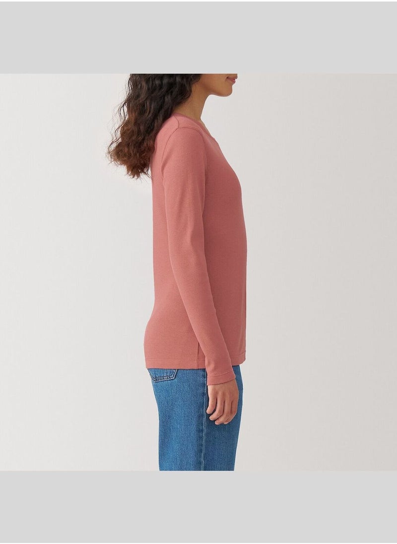 Soy Fiber Blend Ribbed Turtle Neck Long Sleeve T-Shirt