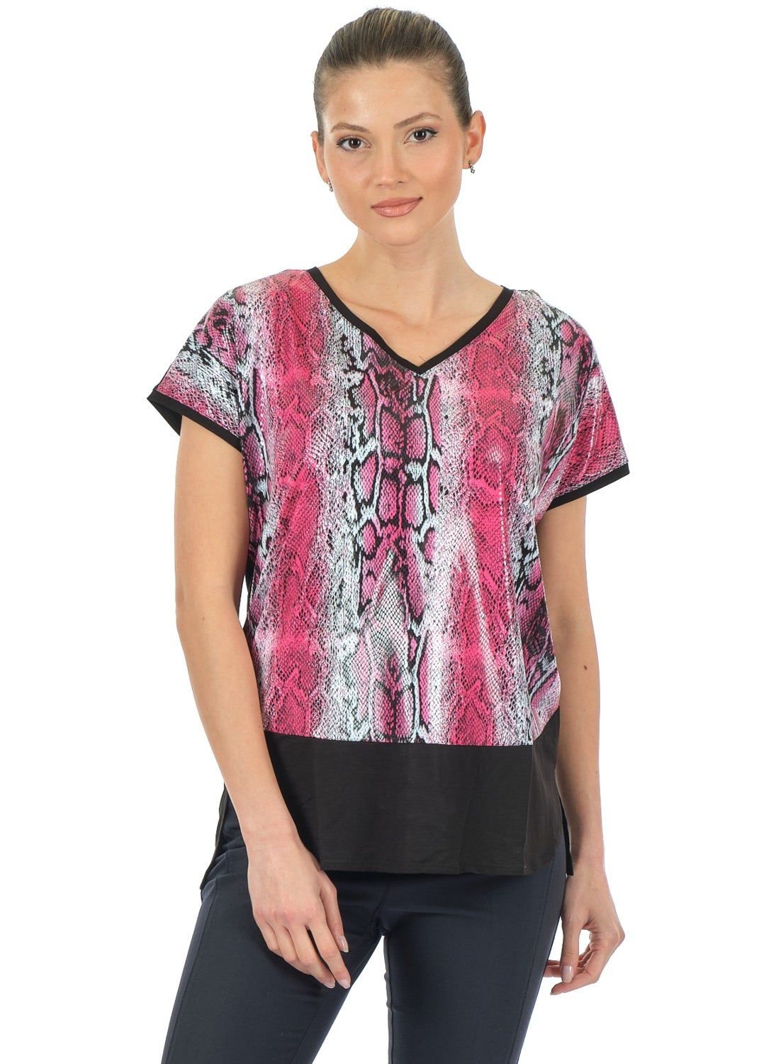 Fuchsia Women's T-Shirt MY2150P10772