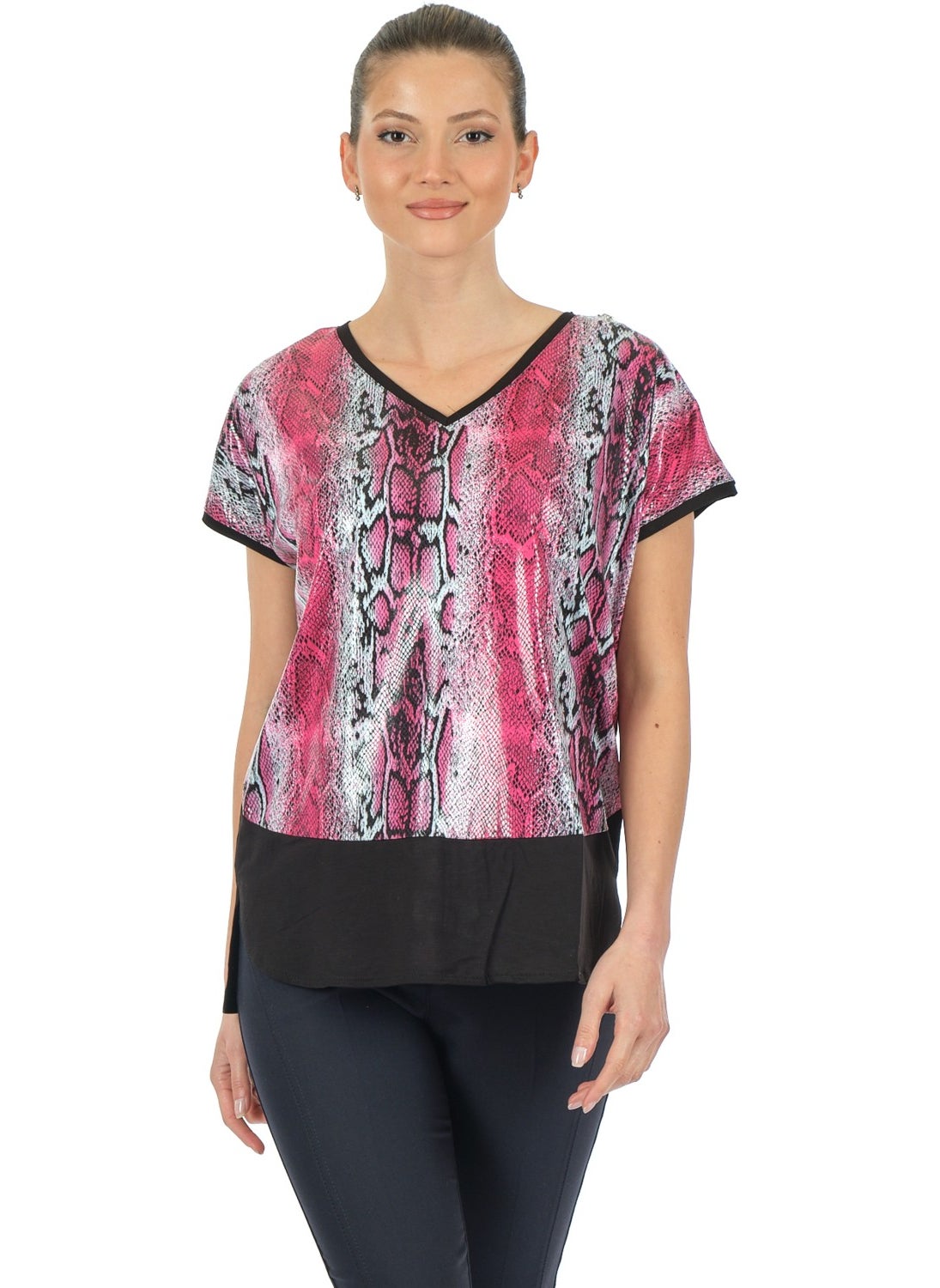 Fuchsia Women's T-Shirt MY2150P10772