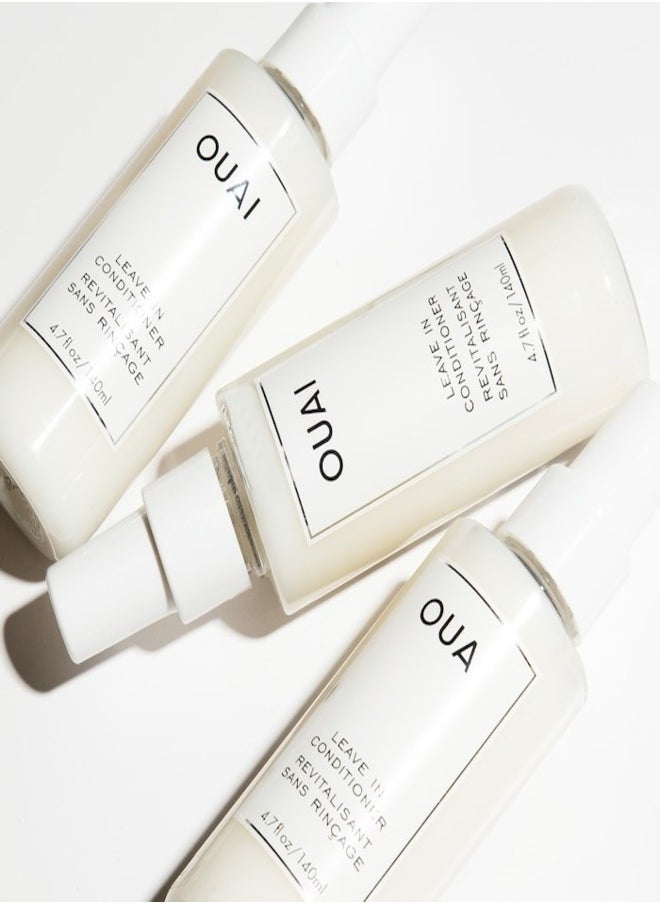 OUAI Leave-In Conditioner 140ml - Detangling, Hydrating, and Heat Protectant Spray