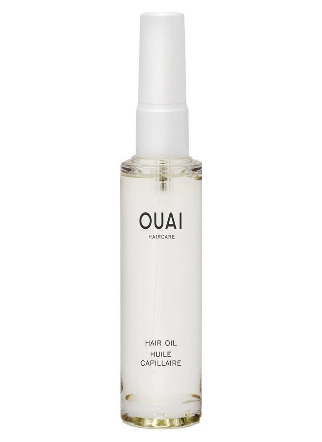 OUAI Hair Oil - Multi-Use Lightweight Hair Serum for Shine & Frizz Control, 45ml