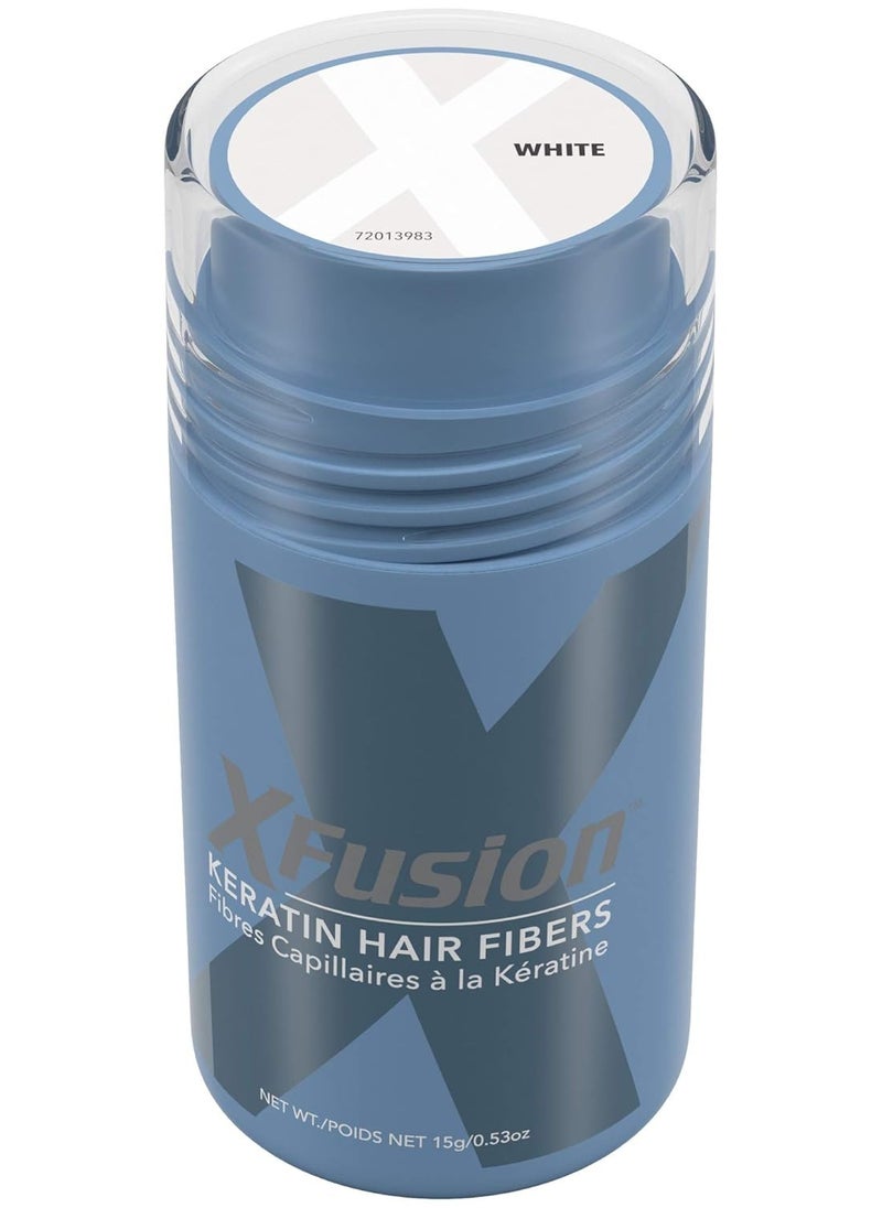 XFusion Keratin Hair Fibers - White (15g)