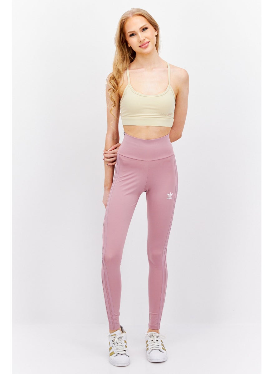 Women Sportswear Fit Training Leggings, Mauve