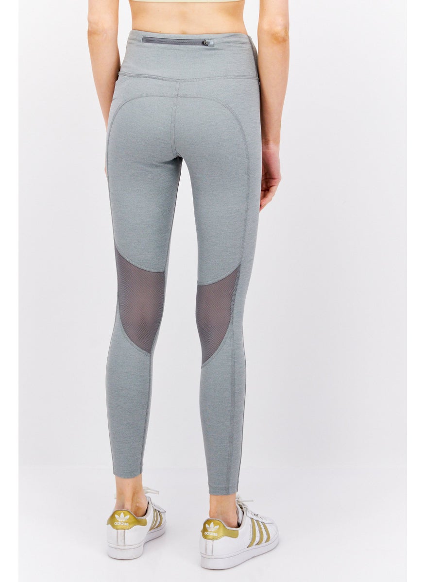 Women Sportswear Fit Training Tights, Grey