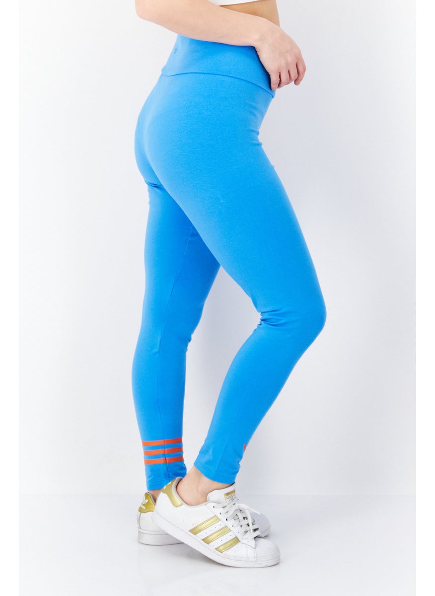 Women Sportswear Fit Training Leggings, Blue