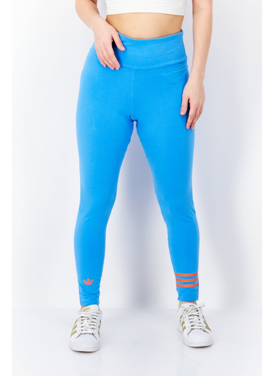 Women Sportswear Fit Training Leggings, Blue