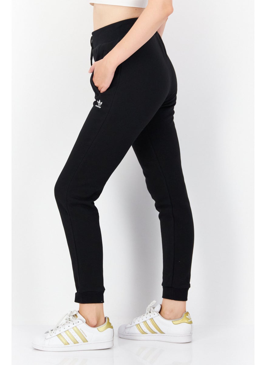 Women Sportswear Fit Embroidered Logo Training Pant, Black