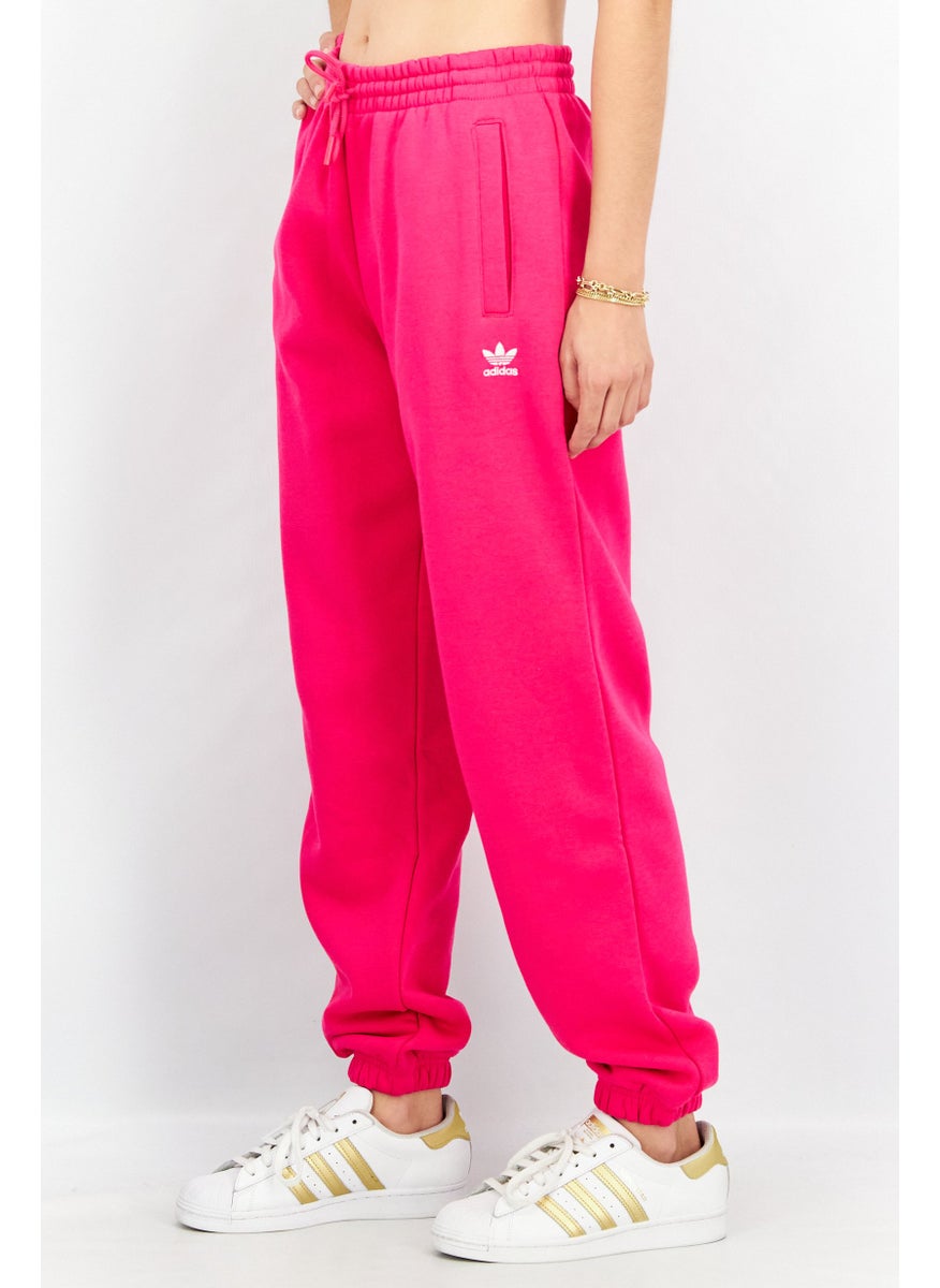 Women Sportswear Fit Embroidered Logo Jogger Pants, Fuchsia