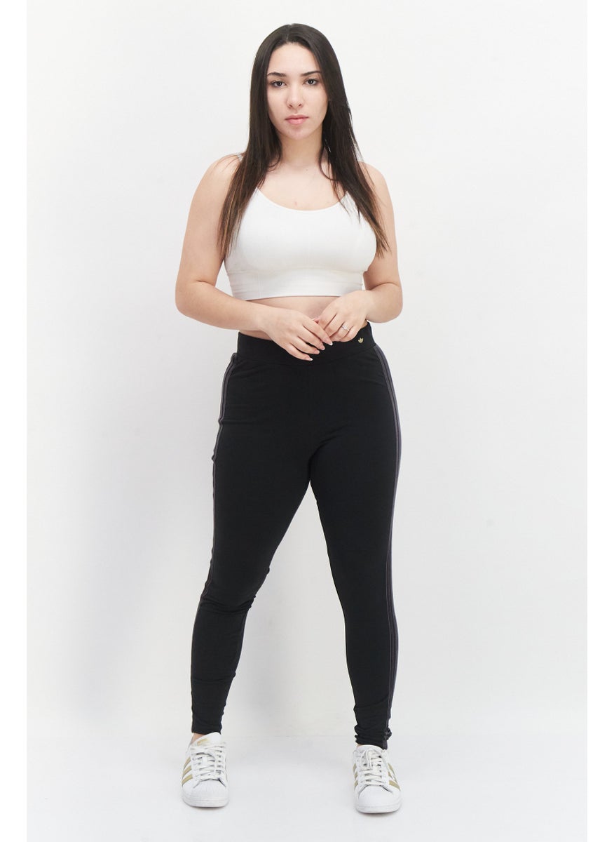 Women Sportswear Fit Training Leggings, Black