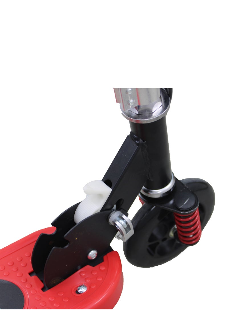 Leaders Kids Seated E-Scooter, 120W 24V Motor, 12km/h Speed, 8-10km Range, 70kg Load, 5.5