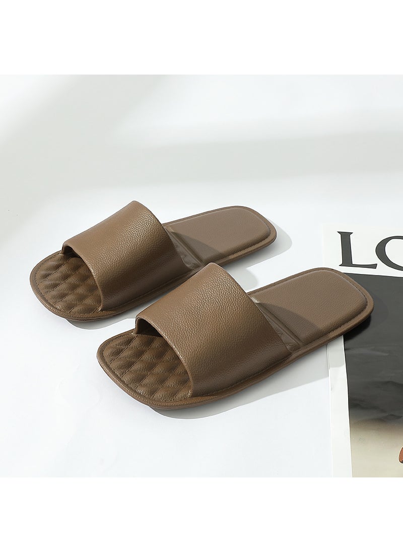 2024 Indoor Anti-Slip EVA Slippers for CouplesBrown Brown