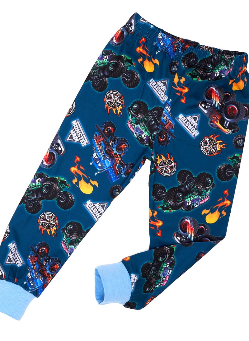 Gamer Glow-in-the-Dark Cotton Pajama Set for Boys