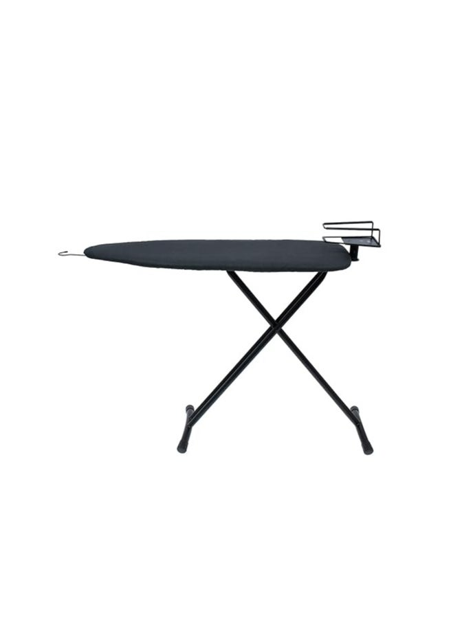 JVD Heavy-Duty Ironing Board with Swivel Iron Rest, Steel Mesh Top, and Heat-Resistant Cover