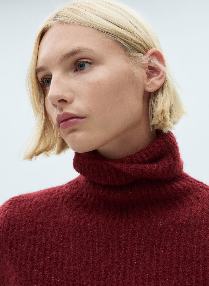 Turtleneck Knitted Sweater