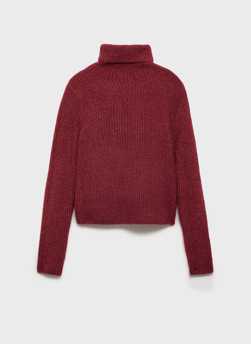 Turtleneck Knitted Sweater