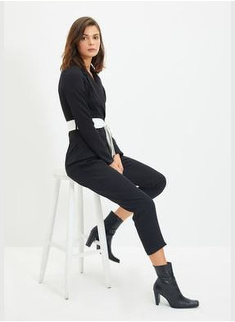 Black Belted Jumpsuit TWOAW20TU0015