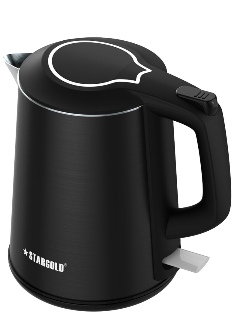 Electric Kettle 1.8L Capacity, 1500W, Modern Design, Auto Power Off, Overheat Protection Ideal for Home and Office Use