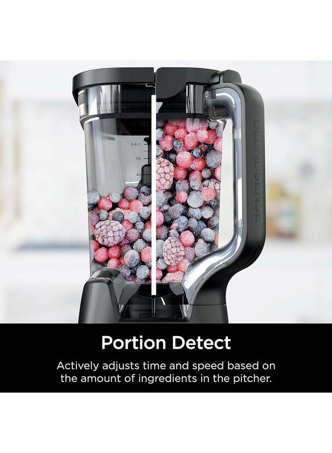 Detect Duo Power Blender Pro + Single Serve 700 ml 1800 W TB301ME Black