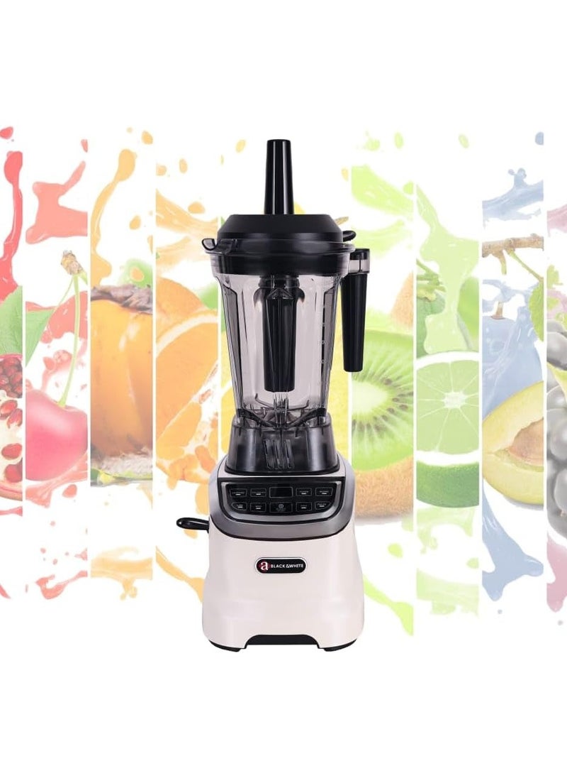 BLACK & WHITE 8 in 1 Professional Blender with max Locked Power 1800 W | BWBL5003W