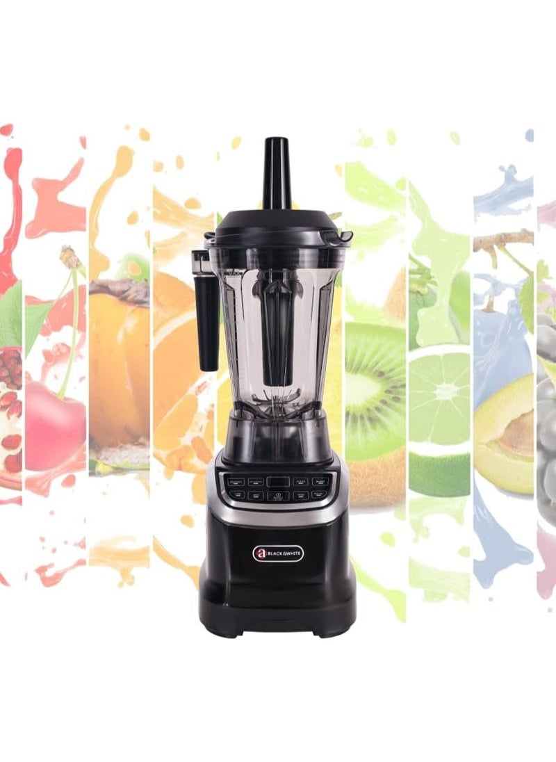 BLACK & WHITE 8 in 1 Professional Blender with max Locked Power 1800 W | BWBL5003B