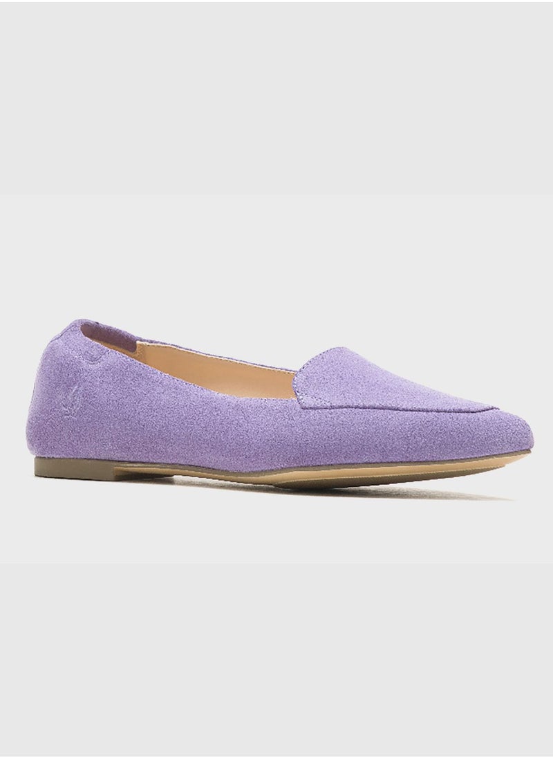 Hazel Pointed Toe Ballerinas