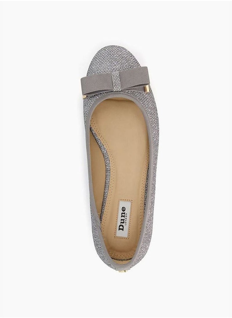 Hannah Bow Detail Flat Ballet