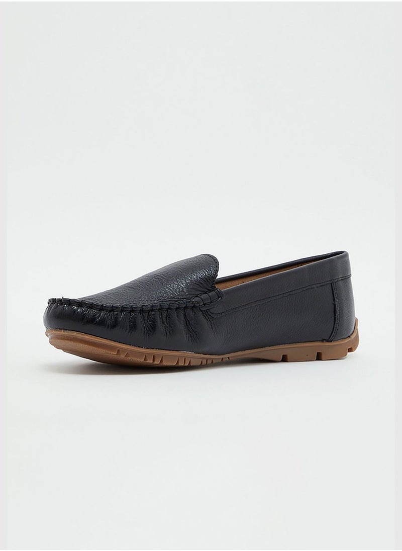 Leather Loafers